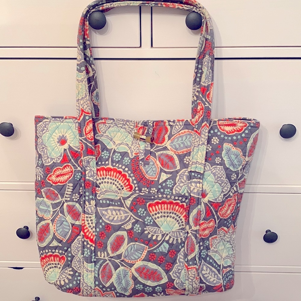 Large Nomadic Floral Vera Bradley Tote NWOT